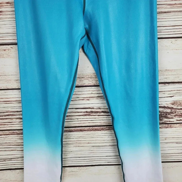 Zyia Active Womens Size 6-8 Venom Ombre Light n Tight 7/8 24" Leggings - Picture 4 of 12